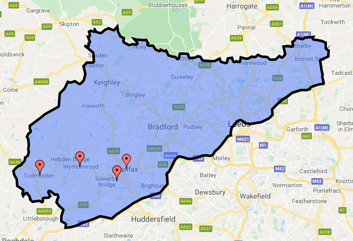 CVSRT Operational Area